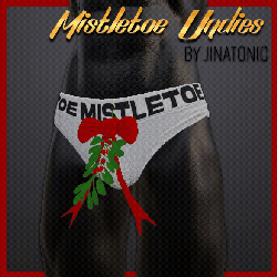 Mistletoe Male Undies |  3D Asset | Personal/Commercial License