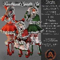 FrostKissed Sparkle Set Outfit