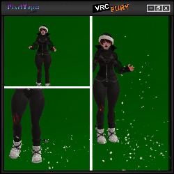 Snow Swirls - Hands & Feet Particles