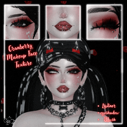 Cranberry Makeup Face Texture For Amilea Head & Juliet Head ( Nitro )