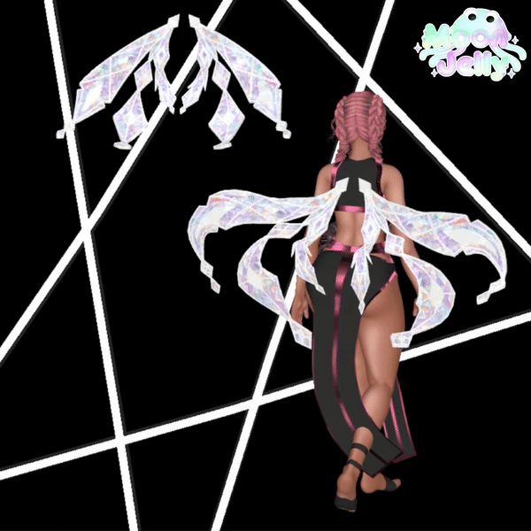 Celestial Prism | Stained Glass Wings