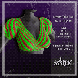 Stripey Crop Top