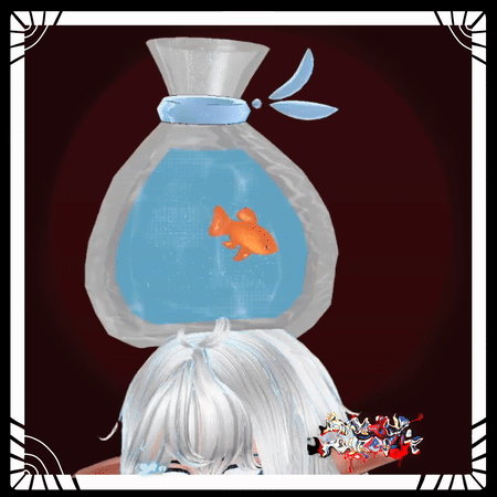 Fish Bag - Head Accessory ( NITRO FREEBIE )