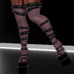 S.003 - Spiky Boots [VRChat Asset]