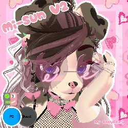⋆˚࿔ Mi-Sun V2 VRChat Avatar 𝜗𝜚˚⋆