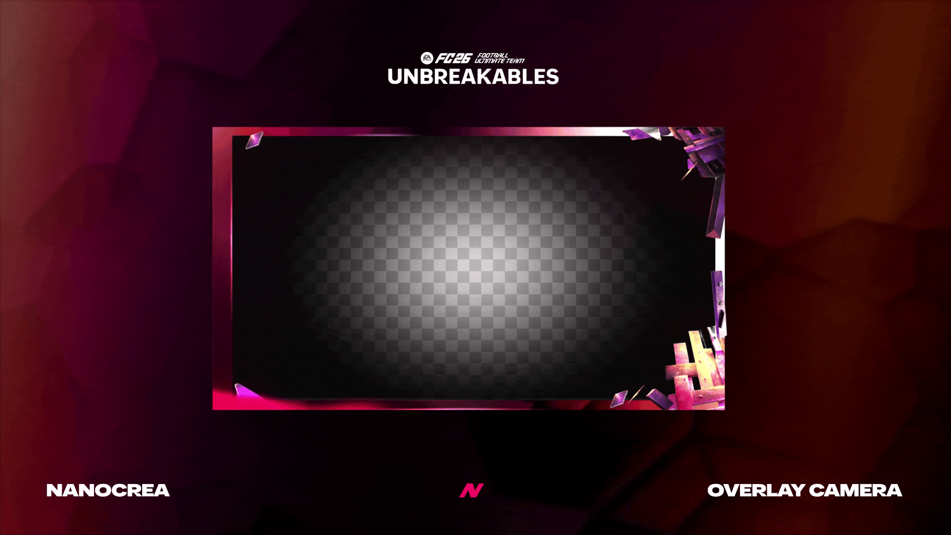 Weekend League scoreboard design inspired by FC26 Unbreakables promo