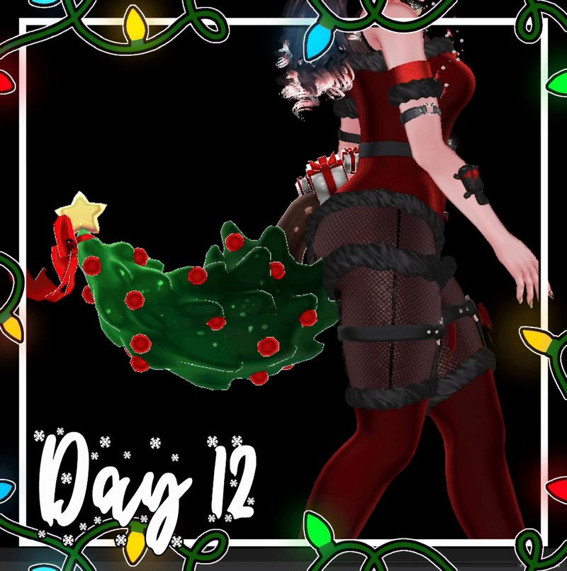 🎄 12 days of Christmas - Day 12 FREE 🎄Christmas Tree Tail
