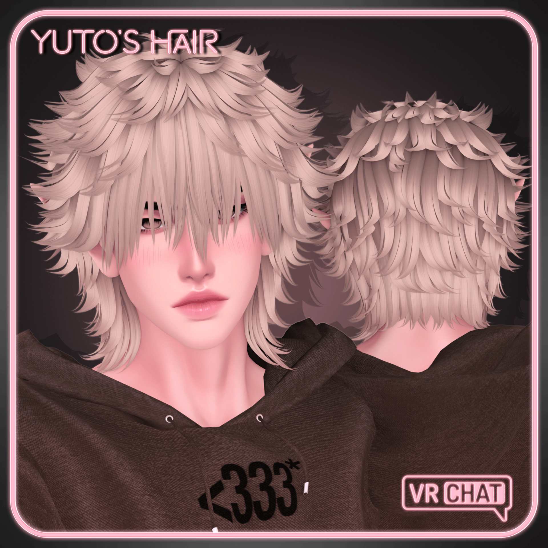 Yuto's hair for VRChat