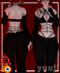 | Hot Girl Basics Set | YS .029 -VrChat Asset-