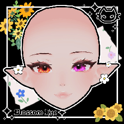 🌻Blossom Eye Textures🌻 Starlight head, Akii heads, Flower Eye Texture 🌻