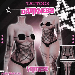 🐦‍⬛ Darkness Tatts | Vrbase + Akii + Zinfit F/M