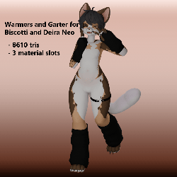 Warmers and Garter for Biscotti and Deira Neo