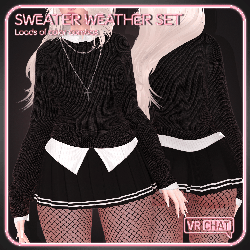 "Sweater Weather" — Clothing Set for VRChat