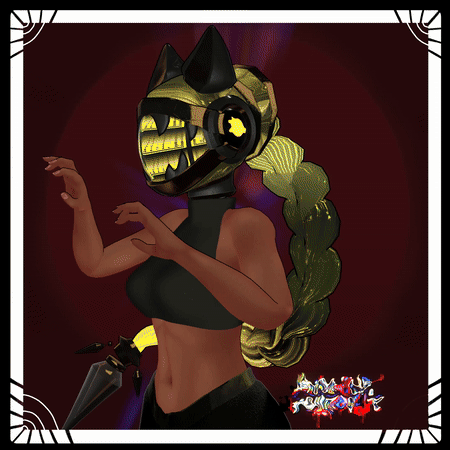 CYBER BYTE - Cyberpunk Helmet ( AUDIOLINK )