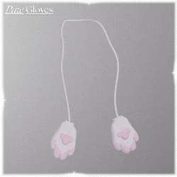 𝜗𝜚⋆₊˚ Paw Gloves Accessory - Server Freebie