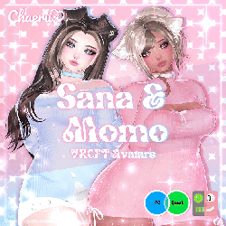 Momo & Sana by Chaerii 💗 VRCFT | PC & QUEST | OPTI Avatars