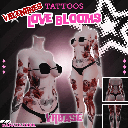 💓 Love Blooms Tatts | Vrbase + Akii + Zinfit F/M
