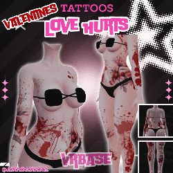 💔 Love Hurts Tatts | Vrbase + Akii + Zinfit F/M