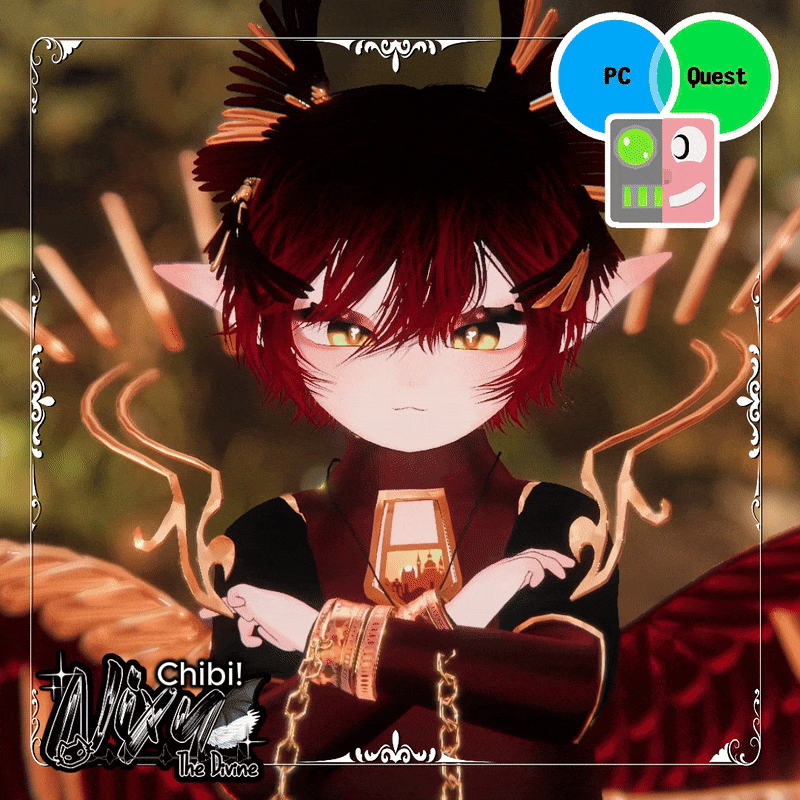 🪽 Chibi! NIXY - THE DIVINE 🪽 [ PC / QUEST / VRCFT / GOGO ]