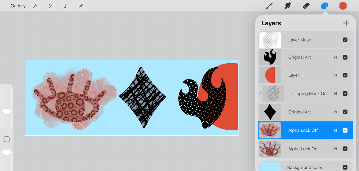 Alpha Lock vs Clipping Mask vs Layer Mask: When to Use Each in Procreate
