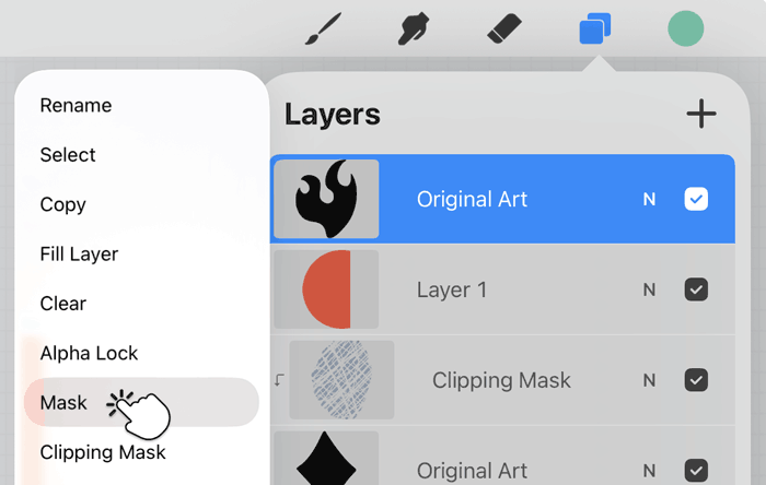 Alpha Lock vs Clipping Mask vs Layer Mask: When to Use Each in Procreate