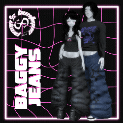 Baggy Jeans // His + Hers // 100+ Textures