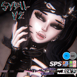 Sybil V2 | UE VRCFT | PC ONLY | GOGO | SPS | VRChat Avatar (Personal License ONLY.)
