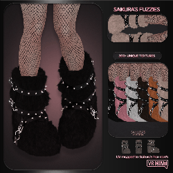 "Fuzzy Boots" — Shoes for VRChat