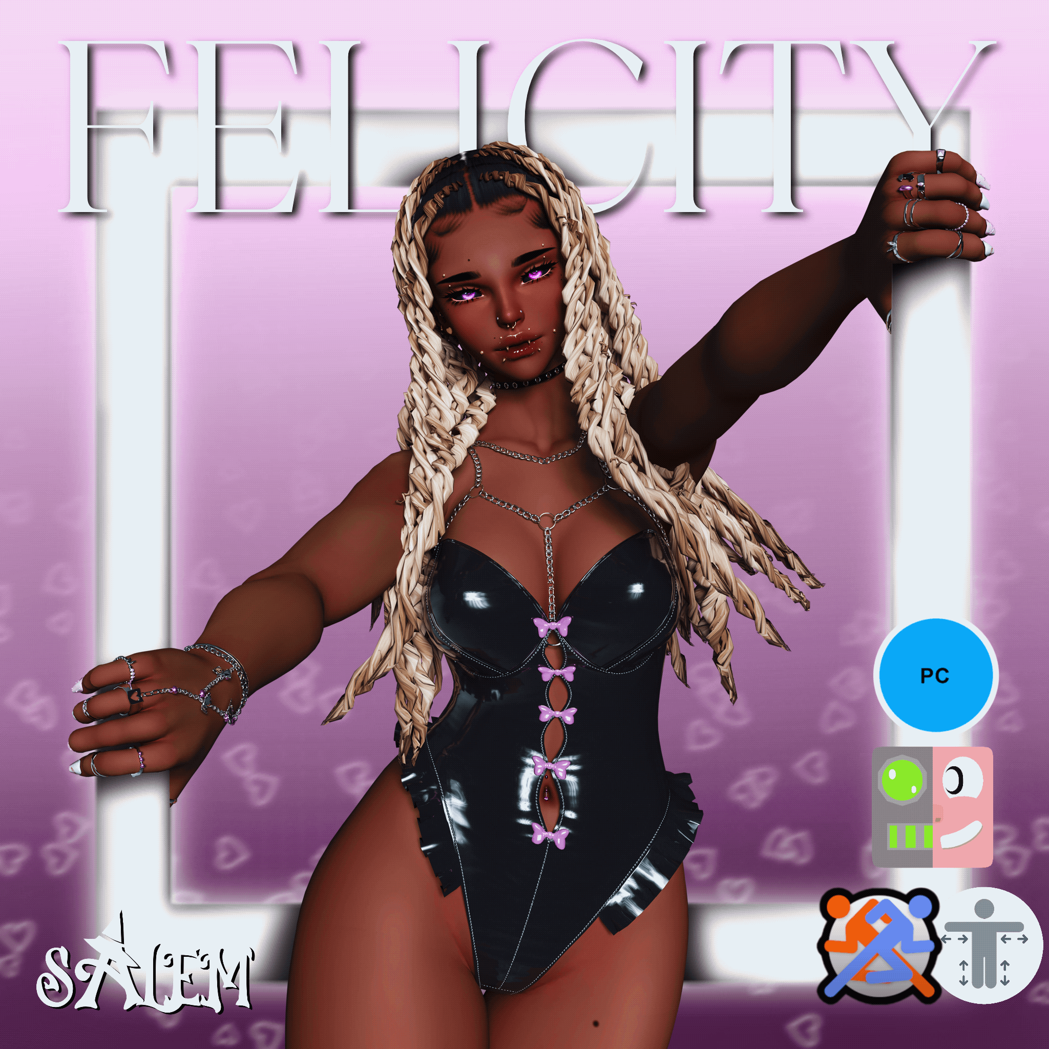 Felicity | VRChat Avatar | VRCFT, SPS, PC Only