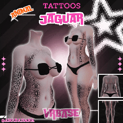 🐆 Animal Jaguar Tatts | Vrbase + Akii + Zinfit F/M