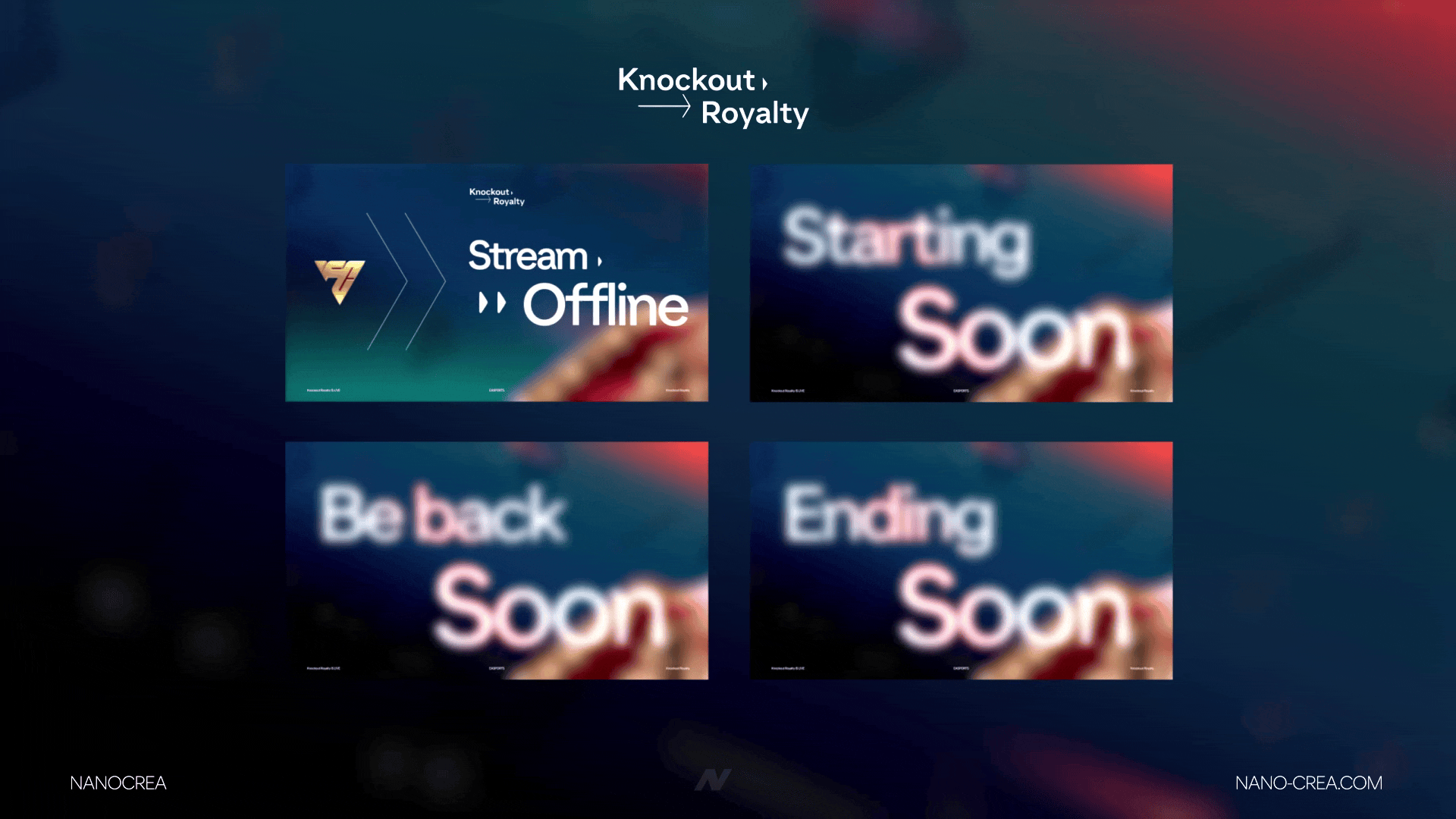 Premium FC26 streaming overlay package luxury edition