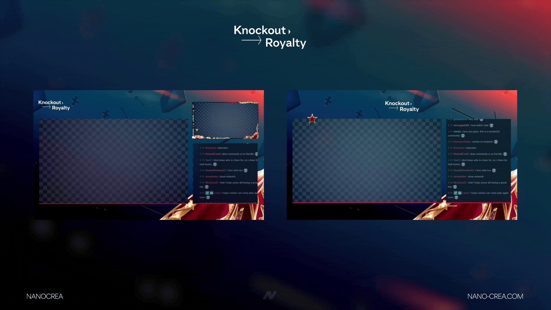 Premium FC26 streaming overlay package luxury edition