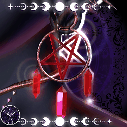 ☽ Pentagram Paradise Earrings - FREE ☾