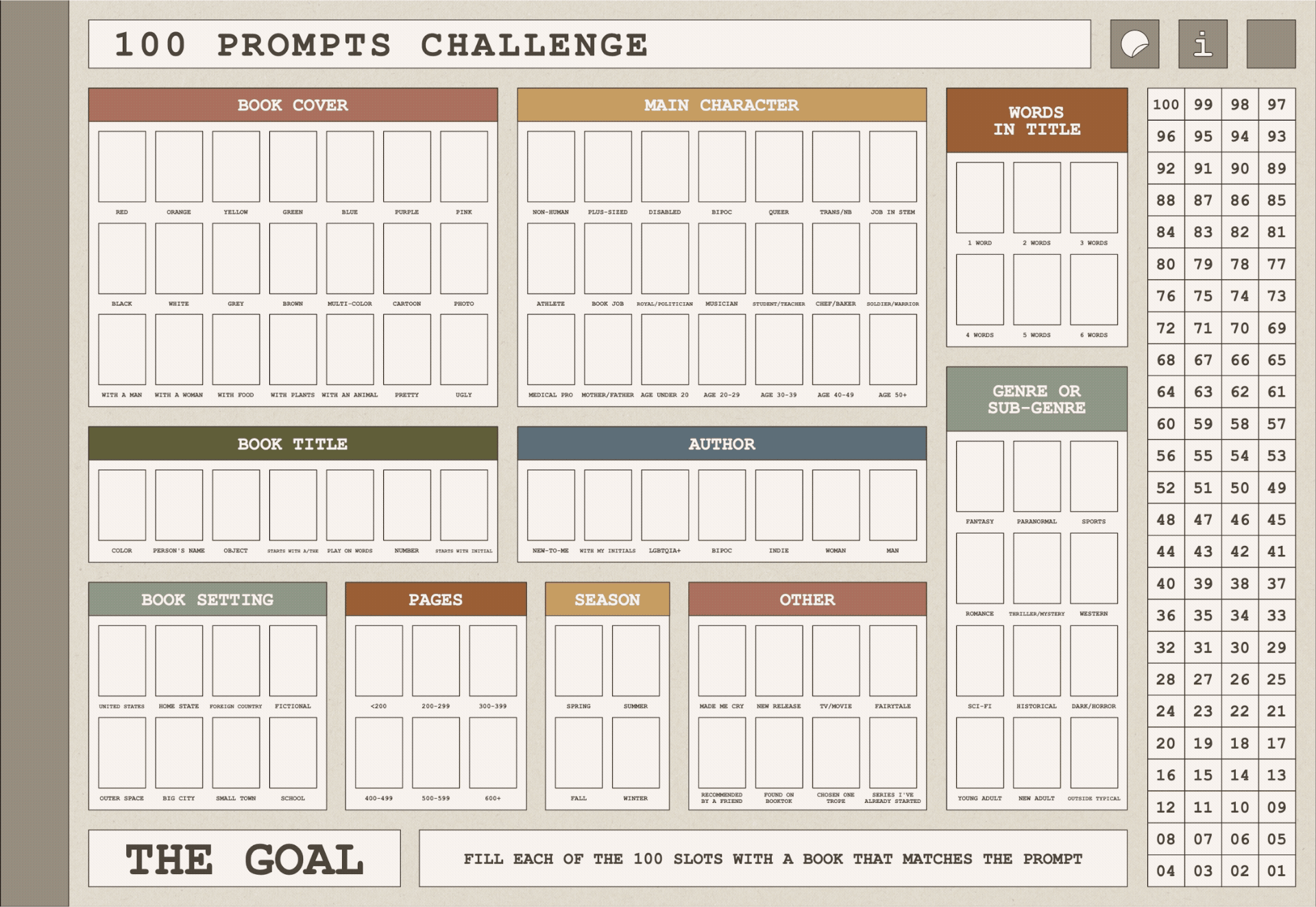 Fun Prompt Challenges 100 Prompts Challenge