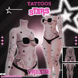 ⭐ Stars Tatts | Vrbase + Akii + Zinfit F/M