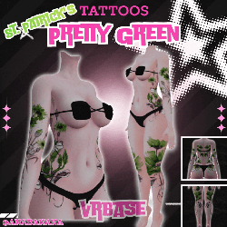 ☘️ Pretty Green Tatts | Vrbase + Akii + Zinfit F/M