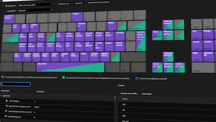 Raccourcis clavier Premiere Pro Mac et Windows – pack prêt à importer pour montage professionnel