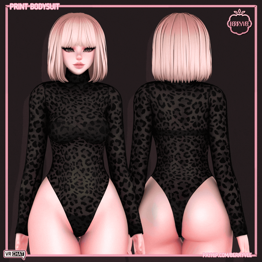 Print Bodysuit [VRBase Egirl & Zinfit]