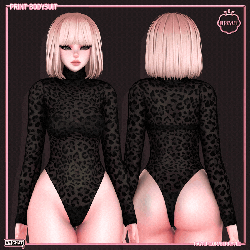 Print Bodysuit [VRBase Egirl & Zinfit]