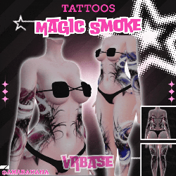 🎩 Magic Smoke Tatts | Vrbase + Akii + Zinfit F/M