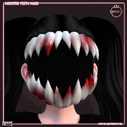 Monster Teeth Mask