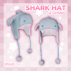 Shark Hat ♡ 21 Textures