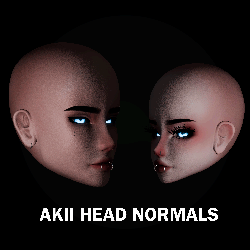 Akii Head Skin Normals (SERVER FREE)