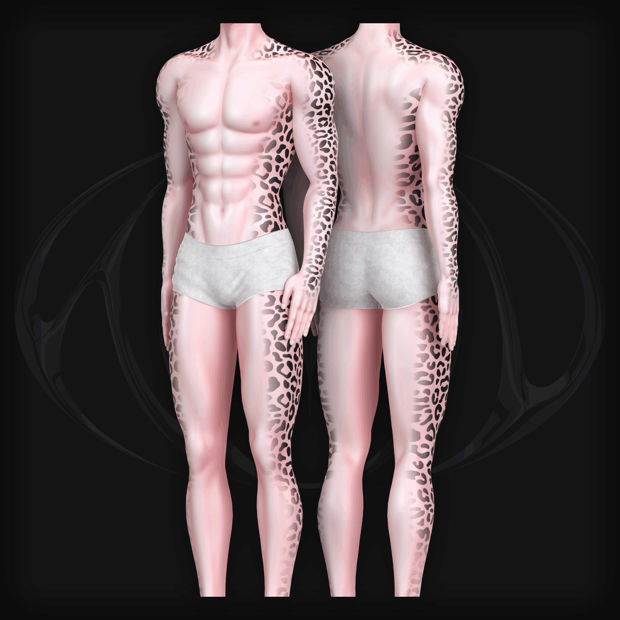 [VRC] Tattoo-02 | VRBase E-Boy [NITRO]