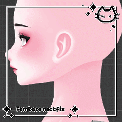 ✦ Easier Neck fix ✦ GM's Fem Base v2.0 ✦  Free ✦