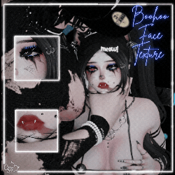 BooHoo Face Texture For Akii , Amilea , Amour & Weeeby Head (Nitro)