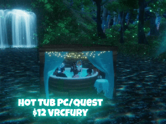Cozy Hot Tub | PC/Quest | VRCFury World Drop