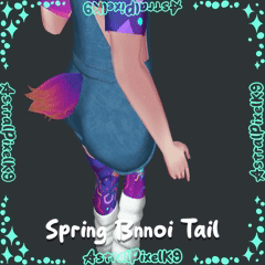 ★ Spring Bnnoi Tail┆Medium Poly 🦴