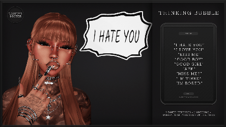 ˚ thinking bubble ˚ — acc | NITRO FREE