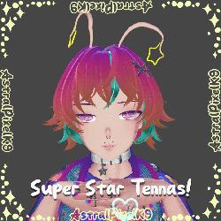 ★ Super Star Tennas!┆Low Poly 🦴